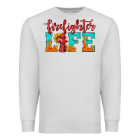 Dove Grey firefighter life Premium Sweatshirt - HRA Design Shop