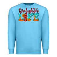 Ocean Blue firefighter life Premium Sweatshirt - HRA Design Shop