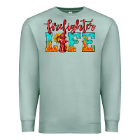 Seafoam firefighter life Premium Sweatshirt - HRA Design Shop