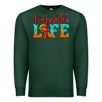 Sports Green firefighter life Premium Sweatshirt - HRA Design Shop