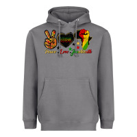 Storm peace love juneteenth raised fist Heavyweight Hoodie - HRA Design Shop