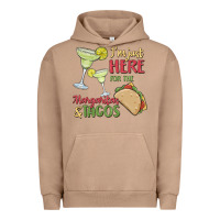 Pigment Burro i'm here for the margaritas and tacos Urban Hoodie - MaliasSmallBusiness