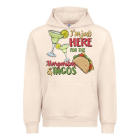 Sandshell i'm here for the margaritas and tacos Urban Hoodie - MaliasSmallBusiness
