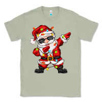 Matcha dabbing santa with christmas lights Classic Tee - Zillion Design Studio