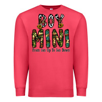 Cardinal boy mini from son up to son down Premium Sweatshirt - CowhideDigitalArt