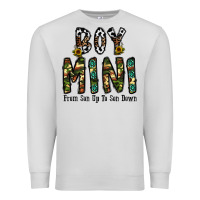 Dove Grey boy mini from son up to son down Premium Sweatshirt - CowhideDigitalArt