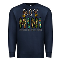 Navy boy mini from son up to son down Premium Sweatshirt - CowhideDigitalArt