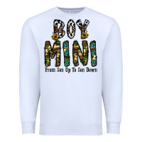 White boy mini from son up to son down Premium Sweatshirt - CowhideDigitalArt