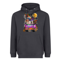 Smoke Hallloween Farm animals Truck Heavyweight Hoodie - CowhideDigitalArt