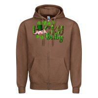 Chestnut Lucky Baby With Pig Zipper Hoodie - RanaPortraitStore