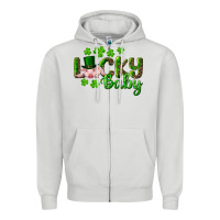 Lucky Baby With Pig Zipper Hoodie | Teevron