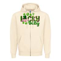 Sandshell Lucky Baby With Pig Zipper Hoodie - RanaPortraitStore