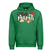 Emerald t ball mama baseball Urban Hoodie - MaliasSmallBusiness