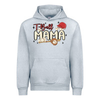 Heather Grey t ball mama baseball Urban Hoodie - MaliasSmallBusiness