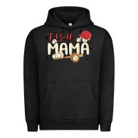 Pigment Black t ball mama baseball Urban Hoodie - MaliasSmallBusiness