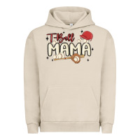 Pigment French Oak t ball mama baseball Urban Hoodie - MaliasSmallBusiness