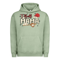 Pigment Oil Green t ball mama baseball Urban Hoodie - MaliasSmallBusiness