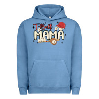 Pigment Pebble Blue t ball mama baseball Urban Hoodie - MaliasSmallBusiness
