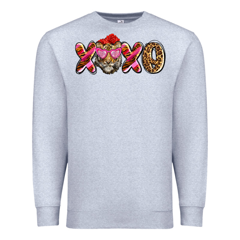 Xoxo Tiger Olivia Premium Sweatshirt by OliviaCreatesArt | Teevron