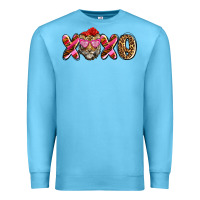 Ocean Blue xoxo tiger olivia Premium Sweatshirt - OliviaCreatesArt