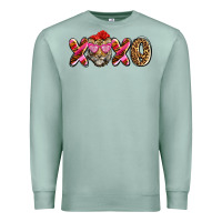 Seafoam xoxo tiger olivia Premium Sweatshirt - OliviaCreatesArt