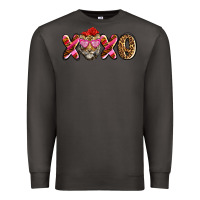 Smoke xoxo tiger olivia Premium Sweatshirt - OliviaCreatesArt