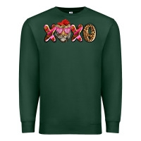 Sports Green xoxo tiger olivia Premium Sweatshirt - OliviaCreatesArt