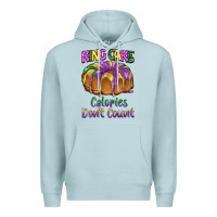 Blue Mist mardi gras king cage calories don't count Premium Hoodie - BarkalooDesign