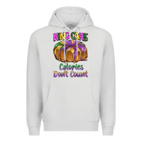 Dove Grey mardi gras king cage calories don't count Premium Hoodie - BarkalooDesign