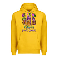 Lemon mardi gras king cage calories don't count Premium Hoodie - BarkalooDesign