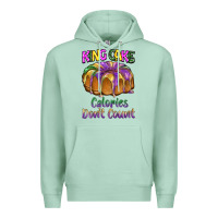 Seafoam mardi gras king cage calories don't count Premium Hoodie - BarkalooDesign