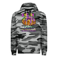 Slate Camo mardi gras king cage calories don't count Premium Hoodie - BarkalooDesign
