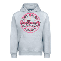 Heather Grey dumbfuckery to minimum Urban Hoodie - MaliasSmallBusiness
