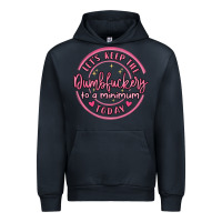 Navy dumbfuckery to minimum Urban Hoodie - MaliasSmallBusiness