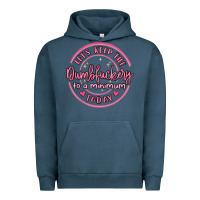 Pigment Midnight Navy dumbfuckery to minimum Urban Hoodie - MaliasSmallBusiness