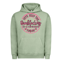 Pigment Oil Green dumbfuckery to minimum Urban Hoodie - MaliasSmallBusiness