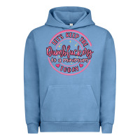 Pigment Pebble Blue dumbfuckery to minimum Urban Hoodie - MaliasSmallBusiness