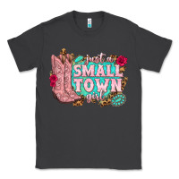 Just A Small Town Girl Cowgirl Boots Classic Tee | Teevron