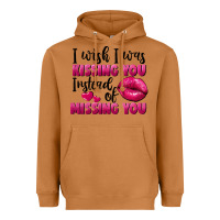 Meerkat i wish i was kissing you instead of missing you Heavyweight Hoodie - FaDigitalArtStudio