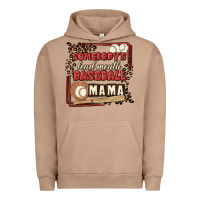 Pigment Burro somebody's loud mouth baseball mama Urban Hoodie - MaliasSmallBusiness