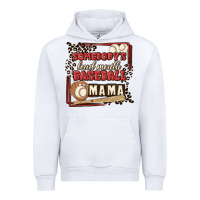 White somebody's loud mouth baseball mama Urban Hoodie - MaliasSmallBusiness