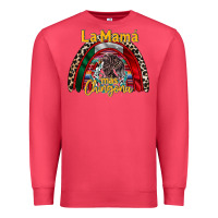 Cardinal la mama mas chingona Premium Sweatshirt - RacoonDesign