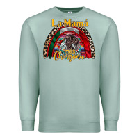 Seafoam la mama mas chingona Premium Sweatshirt - RacoonDesign