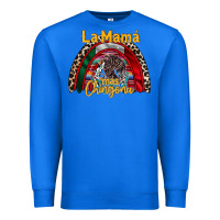 True Royal la mama mas chingona Premium Sweatshirt - RacoonDesign