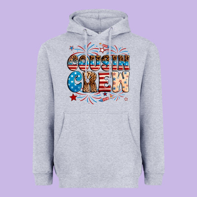Cousin Crew Heavyweight Hoodie Designed By Neo Western