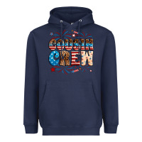 Navy Cousin crew Heavyweight Hoodie - Neo Western