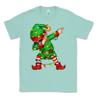 Seafoam dabbing elf Classic Tee - Zillion Design Studio