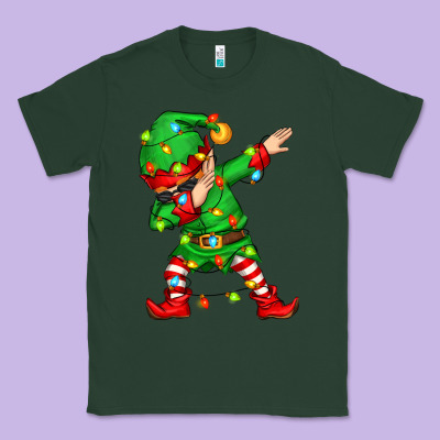 Classic Tee dabbing elf