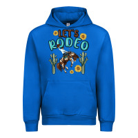 Cobalt let's rodeo Urban Hoodie - MaliasSmallBusiness