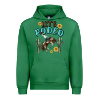 Emerald let's rodeo Urban Hoodie - MaliasSmallBusiness